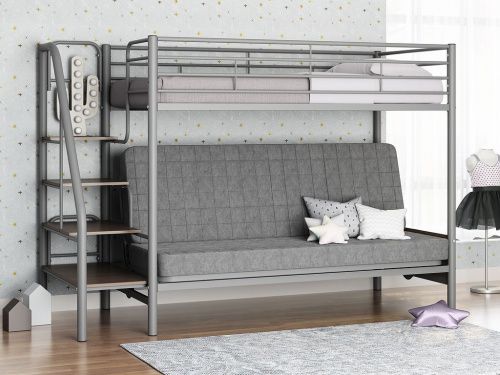Двухъярусная кровать с диваном «Мадлен 3» фото фото 3